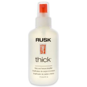 Thick Body and Texture Amplifier by Rusk for Unisex - 6 oz Hair Spray