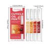 OCEAURA Nail Cuticle Care Serum Set, 4 x 3 ml