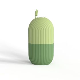 Ice Face Roller; Ice Roller Silicone Cube For Face And Eye; Ice Mold For Face; Reusable Face Massage; Facial Beauty Ice Roller; Ice Mold For Face (Color: Green)